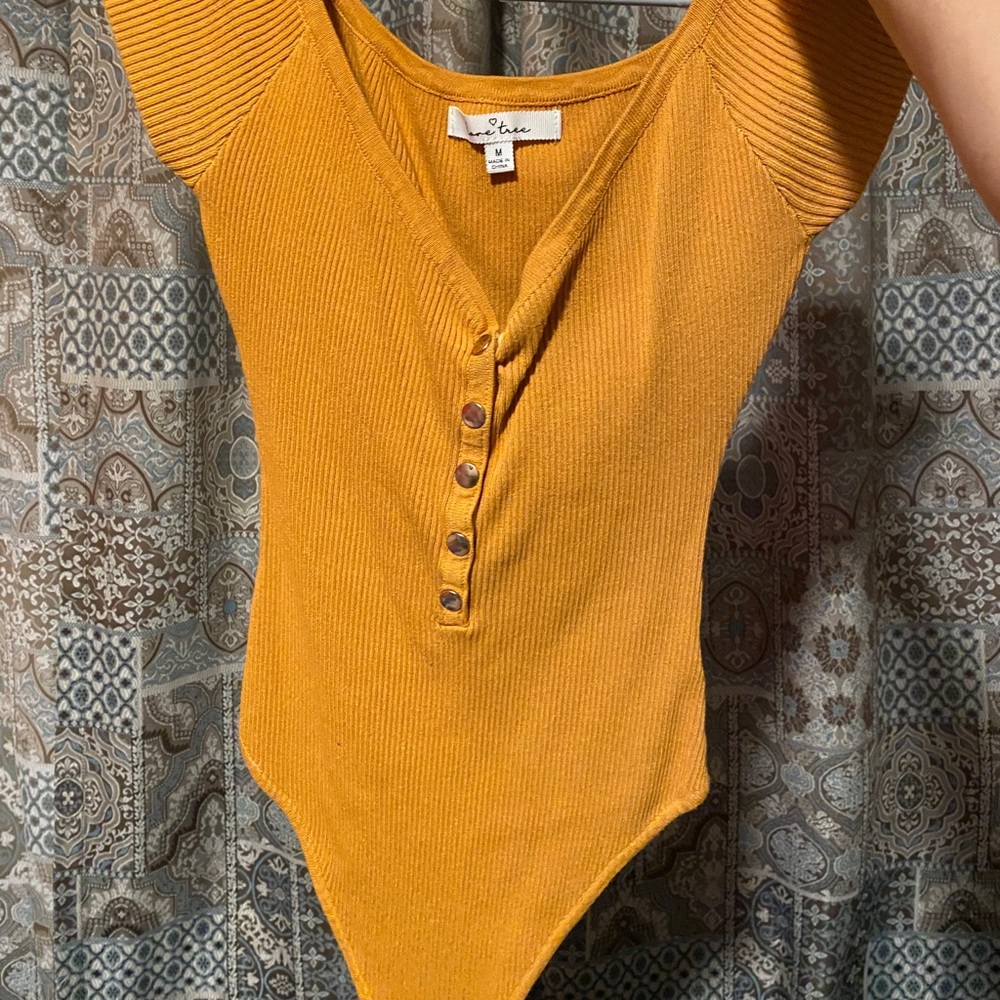 Yellow romper